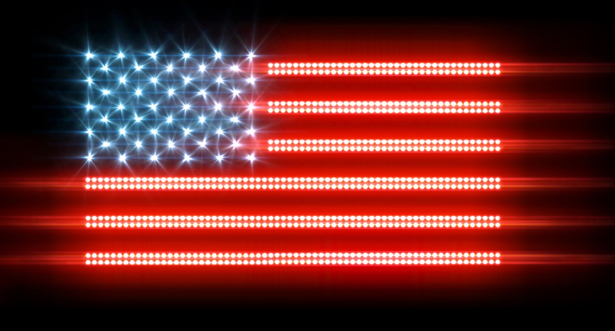 digital innovation, American flag
