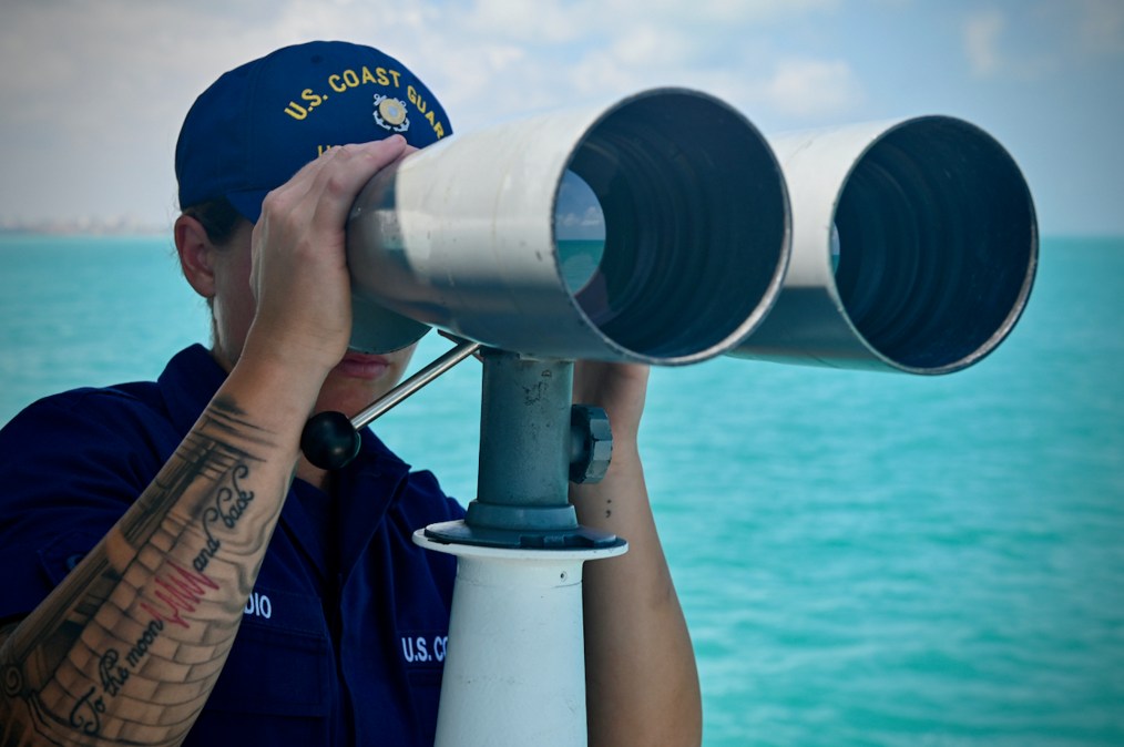 USCGC Thetis off Brazil